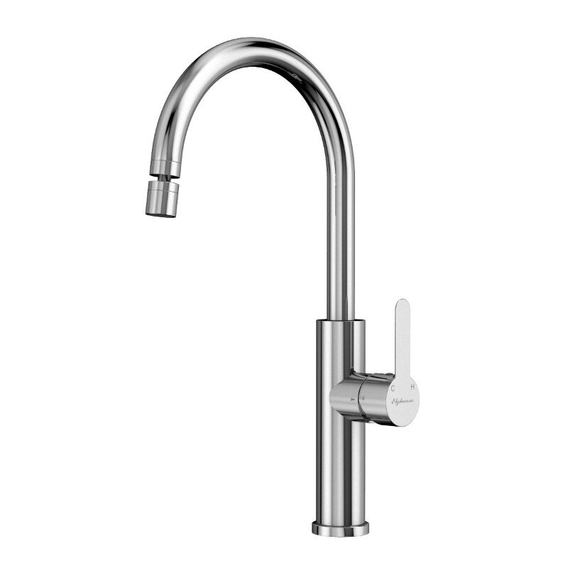 Изображение товара Смеситель кухонный Elghansa Kitchen 56B1498 хром высокий поворотный излив