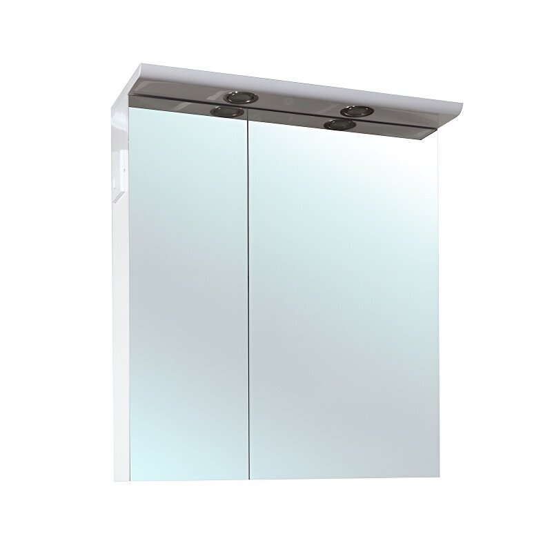 Изображение товара Зеркальный шкаф Bellezza Анкона 70 см с подсветкой белый