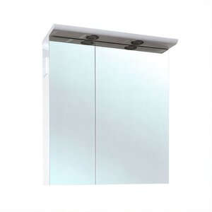 Изображение товара Зеркальный шкаф Bellezza Анкона 4619611000017, 70 см, с подсветкой, цвет белый