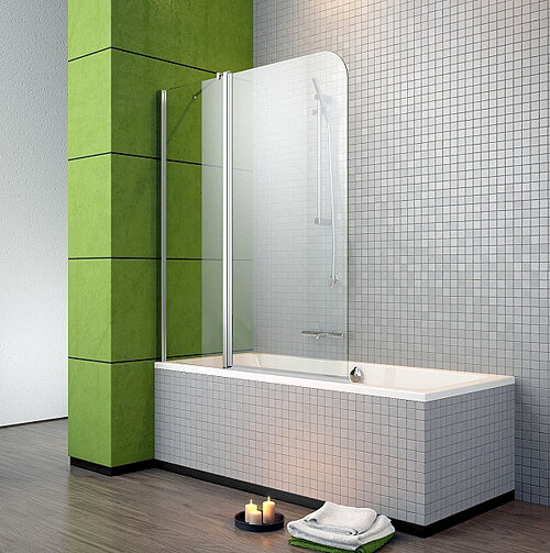 Изображение товара Шторка для ванны Radaway EOS II PND 1300x1520mm распашная безопасное стекло