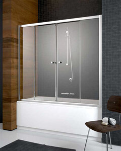 Изображение товара Душевая шторка Radaway Vesta DWD 150 раздвижная из закаленного стекла