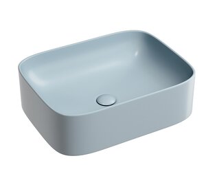 Изображение товара Раковина Ceramicanova Element CN6052MHL, 50 см, сантехфарфор, цвет серо-голубой матовый
