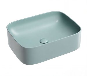 Изображение товара Раковина Ceramicanova Element CN6052MLG, 50 см, сантехфарфор, цвет зеленый матовый