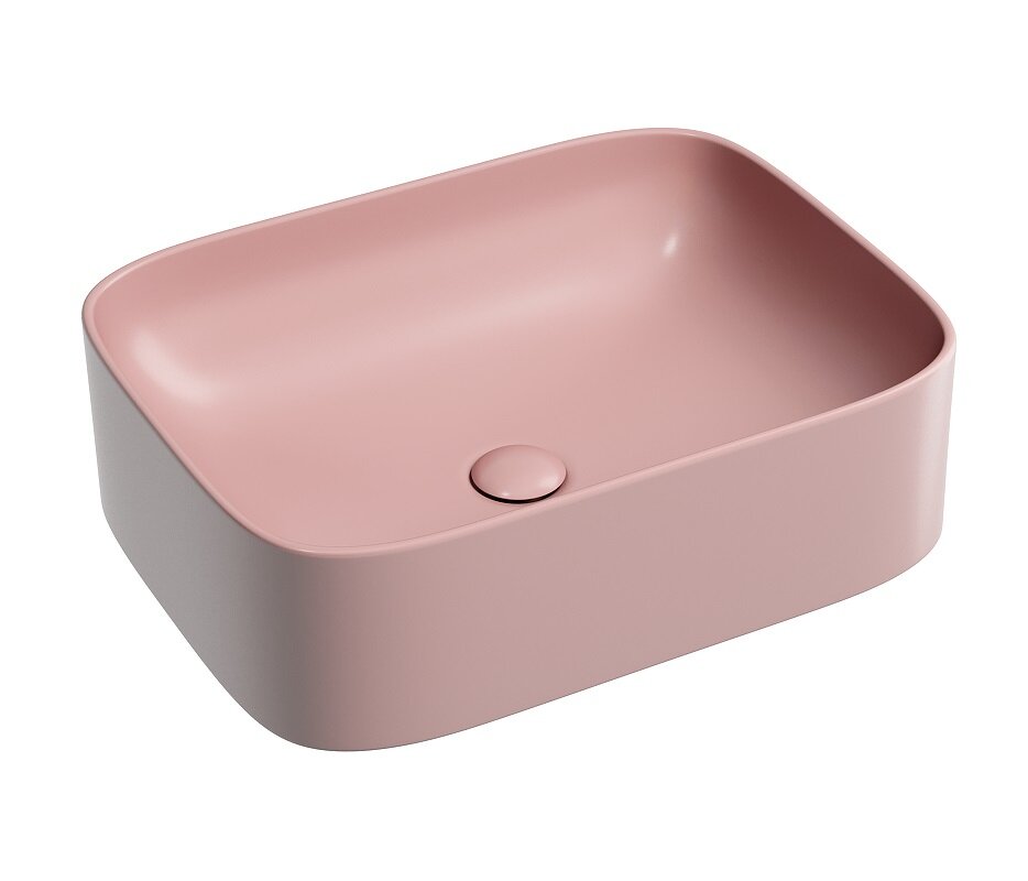 Изображение товара Раковина Ceramicanova Element CN6052MP 50 см из санфарфора розовая матовая