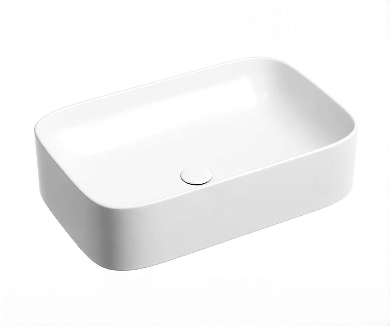 Изображение товара Раковина Ceramicanova Element CN6053MW, 60 см, сантехфарфор, цвет белый матовый