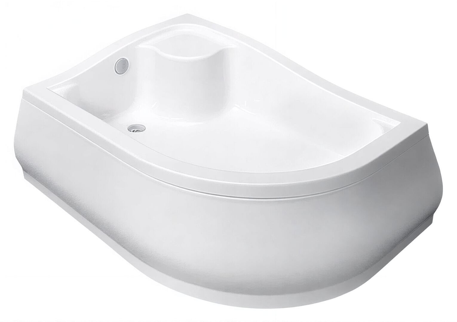 Изображение товара Поддон для душа Radaway Korfu 4E91240-03L E, 120 x 90 см, прямоугольно-асимметричный Изображение товара Поддон для душа Radaway Korfu 4E91240-03L E, 120 x 90 см, прямоугольно-асимметричный