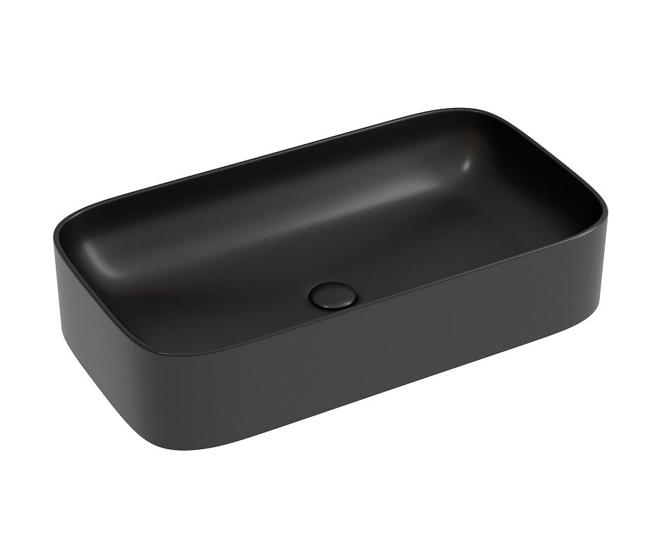 Изображение товара Раковина Ceramicanova Element CN6054MB, 70 см, сантехфарфор, цвет черный матовый Изображение товара Раковина Ceramicanova Element CN6054MB, 70 см, сантехфарфор, цвет черный матовый