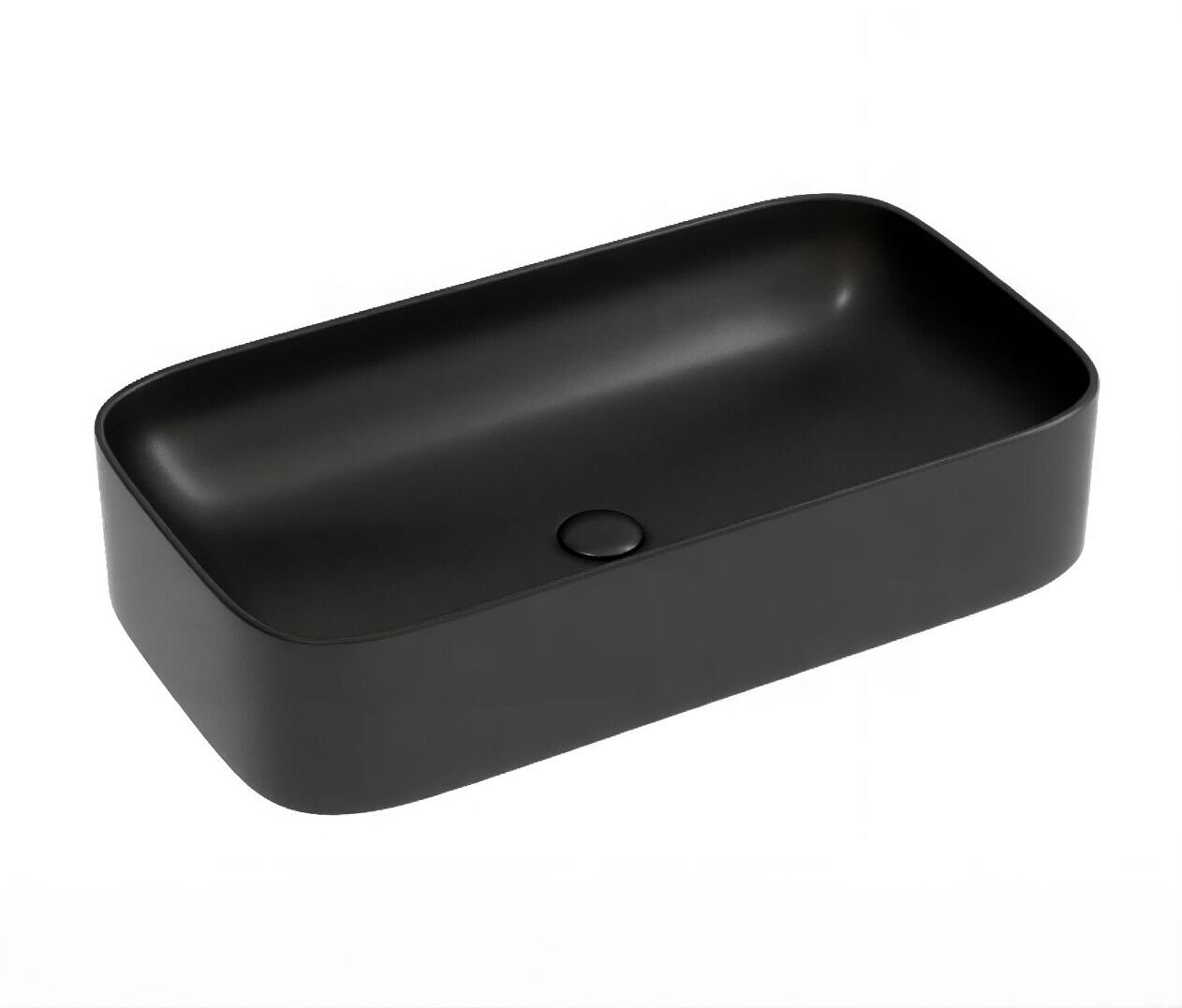 Изображение товара Раковина Ceramicanova Element CN6054MB, 70 см, сантехфарфор, цвет черный матовый Изображение товара Раковина Ceramicanova Element CN6054MB, 70 см, сантехфарфор, цвет черный матовый