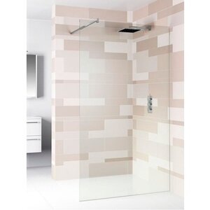 Изображение товара Душевая стенка Riho SZ Scandic NXT X400, G001111120, 90 см, со свободным входом, стекло прозрачное, профиль хром