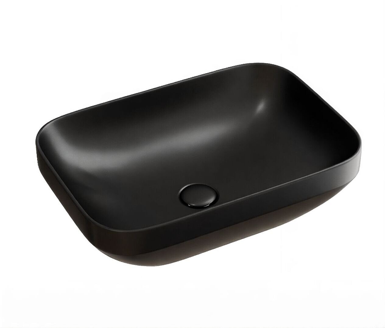 Изображение товара Раковина Ceramicanova Element CN6055MB, 50 см, сантехфарфор, цвет черный матовый Изображение товара Раковина Ceramicanova Element CN6055MB, 50 см, сантехфарфор, цвет черный матовый