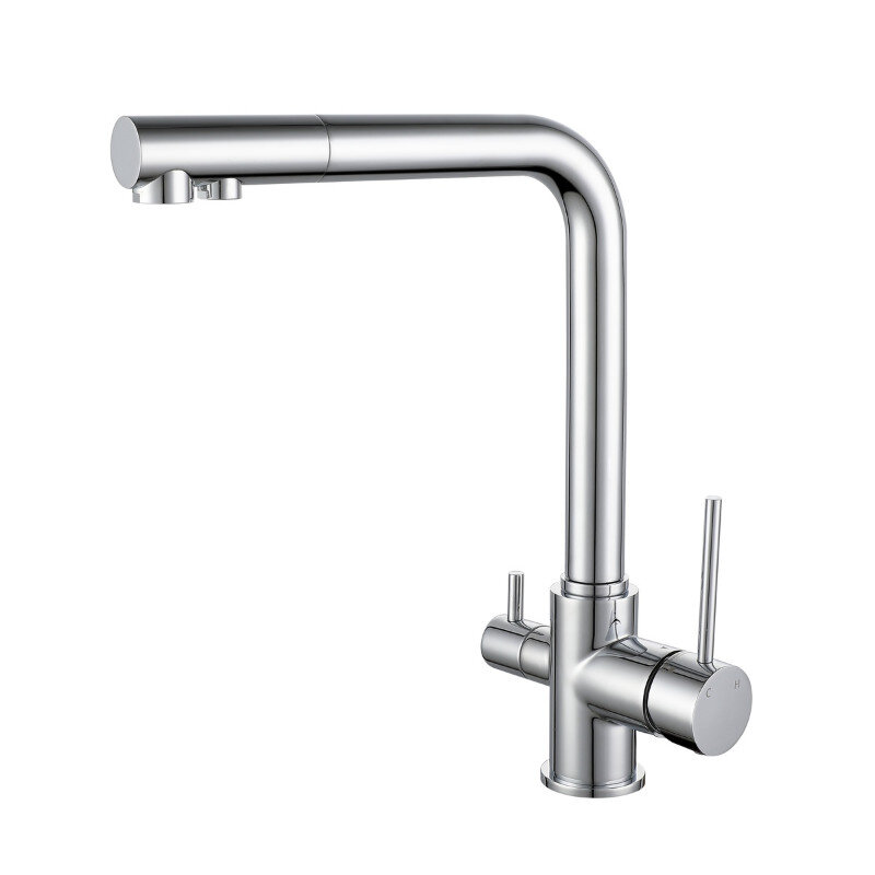 Изображение товара Смеситель Elghansa Kitchen Pure Water 56A5216 для кухонной мойки хром