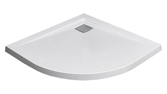 Изображение товара Поддон для душа Radaway Argos A900 90x90 см четверть круга акриловый низкий белый