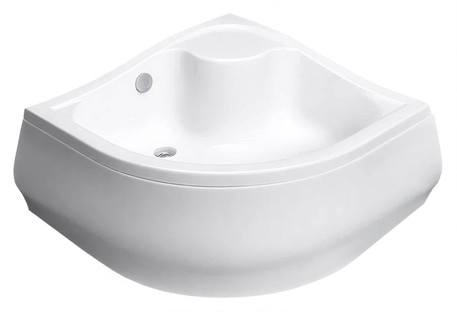 Изображение товара Поддон для душа Radaway Korfu 4S99400-03 A900 глубокий 90x90 белый Изображение товара Поддон для душа Radaway Korfu 4S99400-03 A900 глубокий 90x90 белый