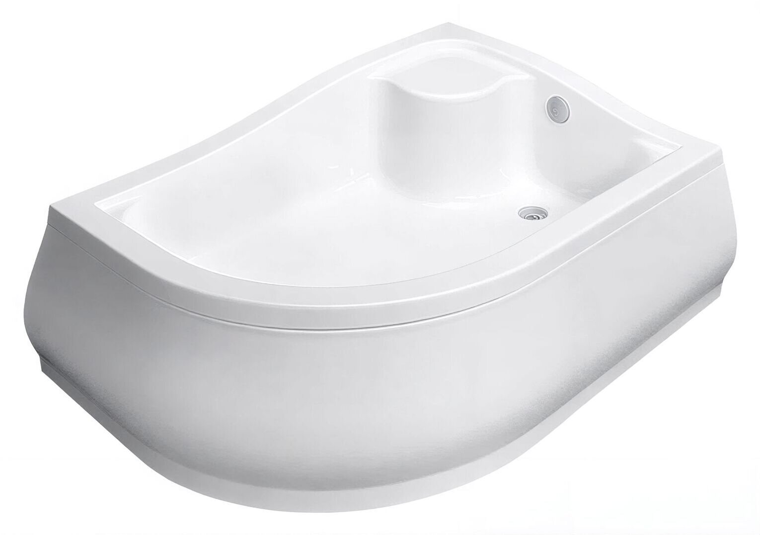 Изображение товара Поддон Radaway Korfu 4E91240-03R E - глубокий прямоугольно-асимметричный 120x90 см