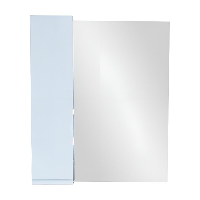 Изображение товара Зеркальный шкаф Bellezza Асти 70 см белый подвесной с зеркалом и доводчиком