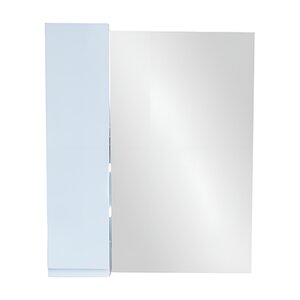 Изображение товара Зеркальный шкаф Bellezza Асти 4616311022011/4616311021014, 70 см, цвет белый, левый/правый