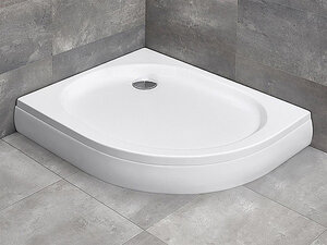 Изображение товара Поддон для душа Radaway Patmos E, 100 x 80 см, прямоугольно-асимметричный, 4P81155-03L/R