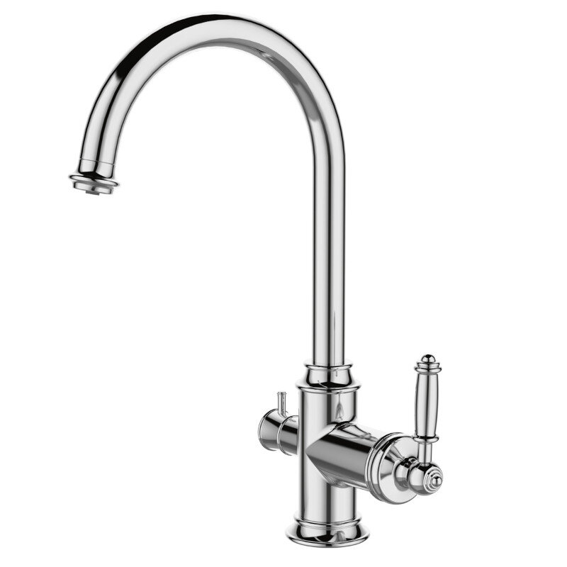 Изображение товара Смеситель Elghansa Kitchen Klassik New 56B5636 для кухонной мойки, с подключением к фильтру, цвет хром