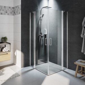 Изображение товара Душевой уголок Riho Novik Z207, G003020120, 90 х 90 см, стекло прозрачное, профиль хром