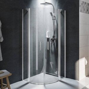 Изображение товара Душевой уголок Riho Novik Z309, G003027120, 90 х 90 см, стекло прозрачное, профиль хром