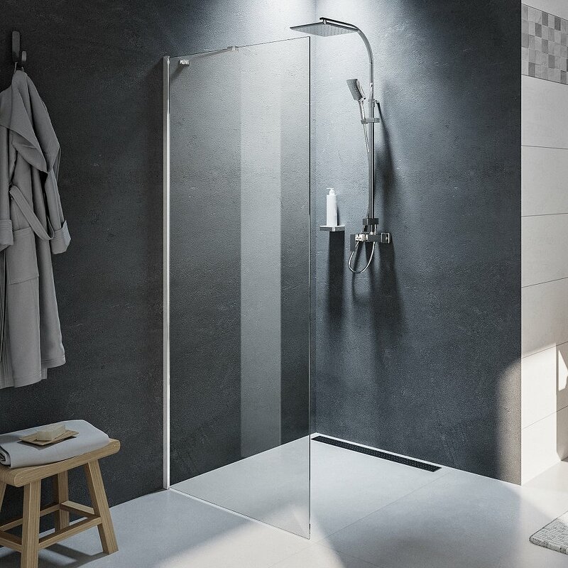 Изображение товара Riho Novik Z400 Душевая стенка 90 см с свободным входом чехия