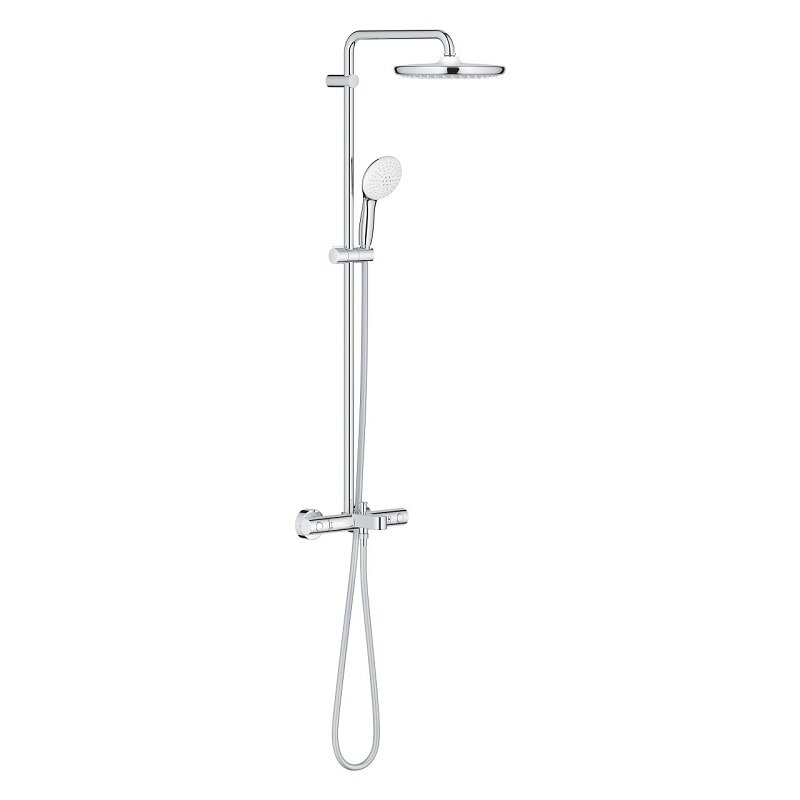 Изображение товара Душевая система Grohe Tempesta System 250 26978001 с термостатом и изливом Изображение товара Душевая система Grohe Tempesta System 250 26978001 с термостатом и изливом