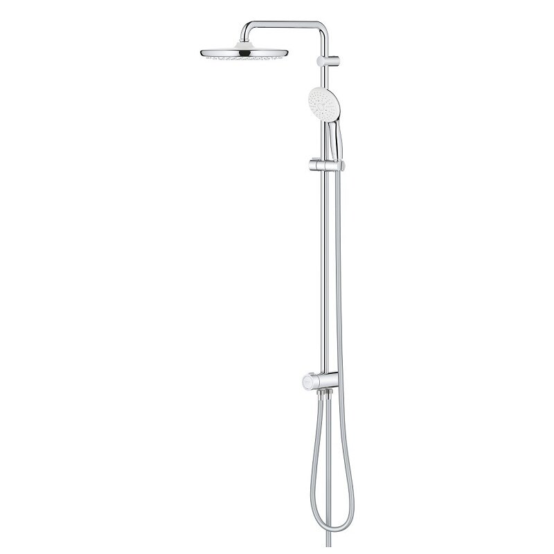 Изображение товара Душевой гарнитур Grohe Tempesta System 250 26675001, лейка 3 режима струи, с переключателем потоков, цвет хром