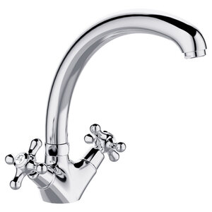 Изображение товара Смеситель Elghansa Retro Chrome 5902754 для кухонной мойки, цвет хром