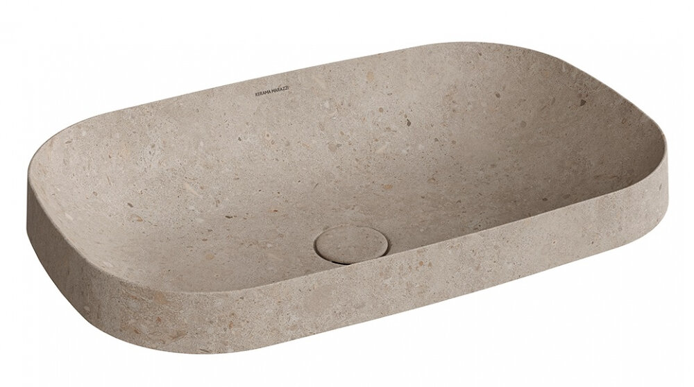 Изображение товара Раковина Kerama Marazzi MA.wbi.65.STB керамика 65,5x42 см бежевый камень