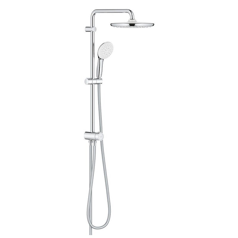 Изображение товара Душевой гарнитур Grohe Tempesta System 250 Flex 26980001 с 3 режимами струи и технологией SpeedClea
