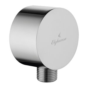 Изображение товара Подключение для душевого шланга Elghansa Shower Hose Outlet WS-5N, с держателем лейки, цвет хром