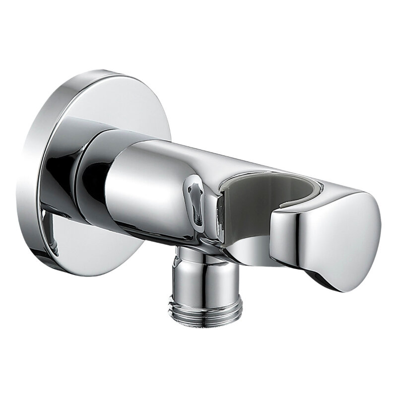 Изображение товара Подключение для душевого шланга Elghansa Shower Hose Outlet WS-6K, с держателем лейки, цвет хром Изображение товара Подключение для душевого шланга Elghansa Shower Hose Outlet WS-6K, с держателем лейки, цвет хром