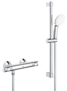 Изображение товара Смеситель для ванны и душа Grohe Grohtherm 500, 34796001, термостатический, с душевым гарнитуром, хром
