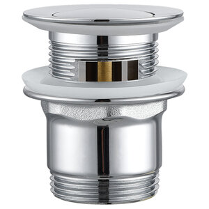 Изображение товара Донный клапан для раковины Elghansa Waste Systems WBT-221, с переливом, цвет хром