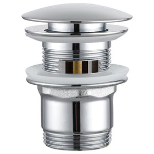 Изображение товара Донный клапан для раковины Elghansa Waste Systems WBT-222, с переливом, цвет хром
