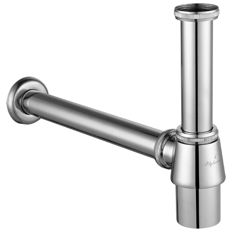 Изображение товара Сифон для раковины Elghansa Waste Systems WBT-501 хром нержавеющая сталь