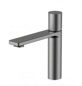 Изображение товара Смеситель для раковины Vincea Vogue VBF-4V3GM, воронёная сталь, gunmetal