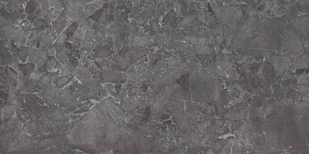 Изображение товара Керамогранит Grespania Aracruz Antracita 60х120 см черный матовый