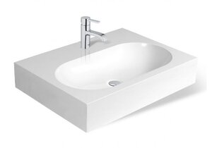 Изображение товара Раковина накладная Эстет Ника 61 1-0004, искуственный камень, 61 х 45 см (ФР-00000795)