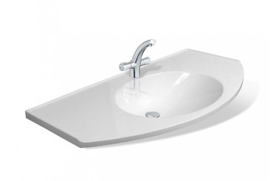 Изображение товара Раковина Эстет Флорида 1-0002 из искусственного камня, 100 х 52,5 см