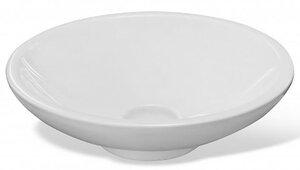 Изображение товара Раковина Эстет Эстель 42.5 см из искусственного камня белая накладная