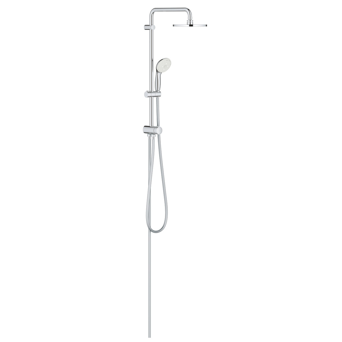 Изображение товара Душевая стойка Grohe New Tempesta с верхним душем хром Германия