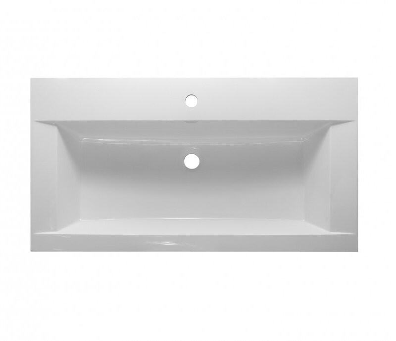 Изображение товара Раковина Эстет Рава 90 из искусственного камня 90x48 см прямоугольная