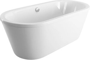 Изображение товара Ванна акриловая Art&Max Forli 175 x 80 см, с каркасом, белый, AM-FORLI-1700-800