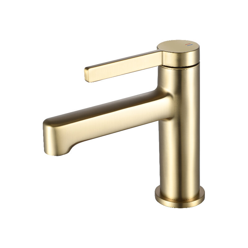 Изображение товара Смеситель Esko Canberra CR26Gold для раковины с однорычажным управлением, золото