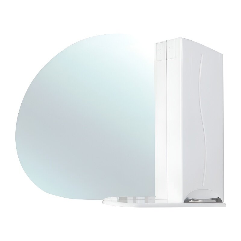 Изображение товара Зеркальный шкаф Bellezza Глория 105 см белый влагостойкий подвесной с розеткой Изображение товара Зеркальный шкаф Bellezza Глория 105 см белый влагостойкий подвесной с розеткой