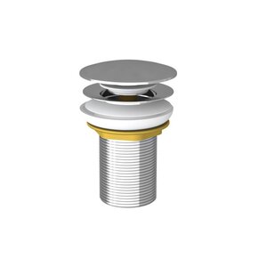 Изображение товара Донный клапан Teska PP1001, без перелива, автомат clik-clack, цвет хром