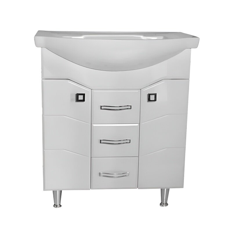 Изображение товара Тумба под раковину Bellezza Джулия 4631212000012, 75 см, напольная, цвет белый