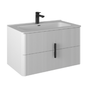 Изображение товара Тумба под раковину Briz Бьянко 106 80 см белый матовый