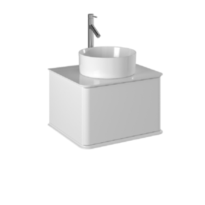 Изображение товара Тумба под раковину Briz Рим 233 03-18060-00 00 БЕЛ, 60 см, подвесная, цвет белый